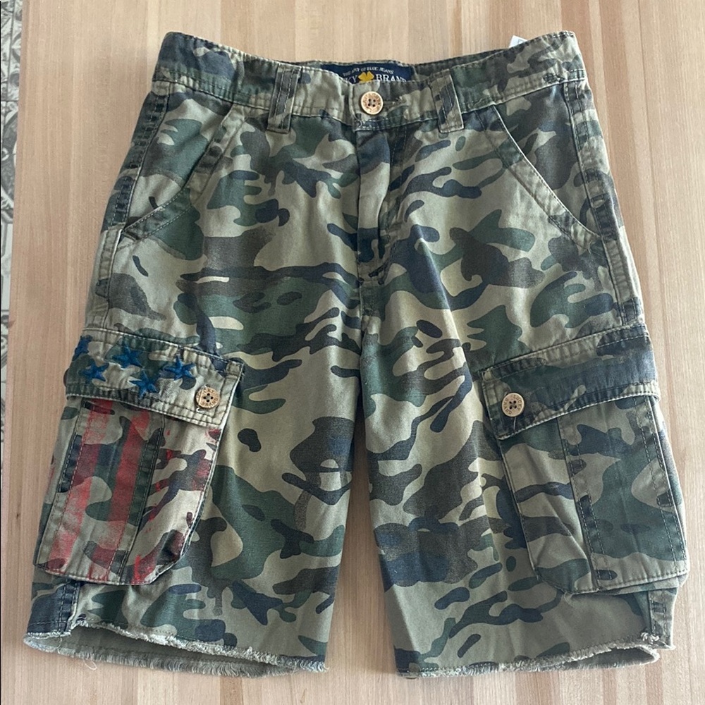 Lucky Brand Camouflage Cargo Shorts